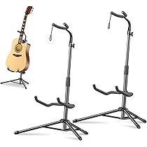 Amazon.co.jp: New Bee ギタースタンド 折りたたみ式 高さ75-87cm 調整